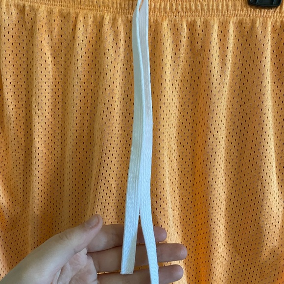 Nike Mens Medium Orange and Purple Classic Style Basketball Athletic Shorts - Picture 4 of 8